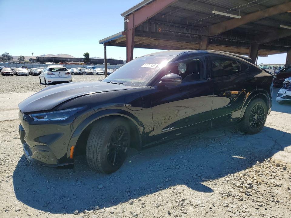 2022 Ford Mustang mach-e VIN 3FMTK2SU3NMA40947 COPART salvage auction — FRONT END, Ca - Salvage Certificate, sold $8,200 on 2026-08-24 (photo 1)