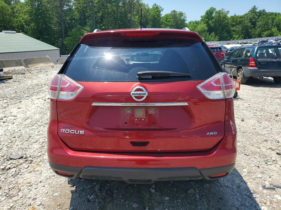 2016 Nissan Rogue VIN JN8AT2MV8GW142380 COPART salvage auction — MECHANICAL, Ma - Certificate Of Title, sold $1,500 on 2026-07-20 (photo 6)