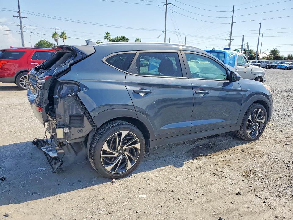2020 Hyundai Tucson VIN KM8J33AL3LU228296 COPART salvage auction — REAR END, Fl - Certificate Of Destruction, sold $2,300 on 2026-07-24 (photo 3)