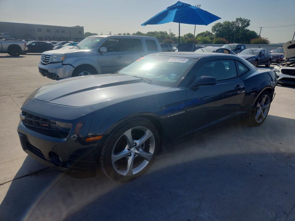 2013 Chevrolet Camaro VIN 2G1FC1E39D9241716 COPART salvage auction — REAR END, Tx - Salvage Vehicle Title, sold $2,500 on 2026-09-05 (photo 1)
