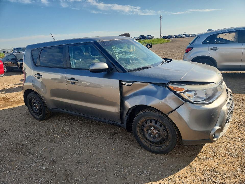 2016 Kia Soul VIN KNDJN2A21G7297539 COPART salvage auction — FRONT END, AB - BOS - SALVAGE, sold $200 on 2026-07-28 (photo 4)