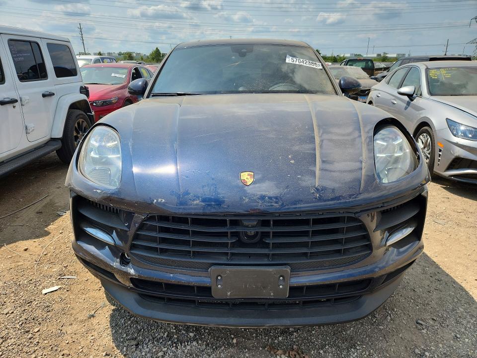 2021 Porsche Macan VIN WP1AB2A54MLB33626 COPART salvage auction — FRONT END, Il - Salvage Certificate, sold $20,700 on 2026-08-25 (photo 5)