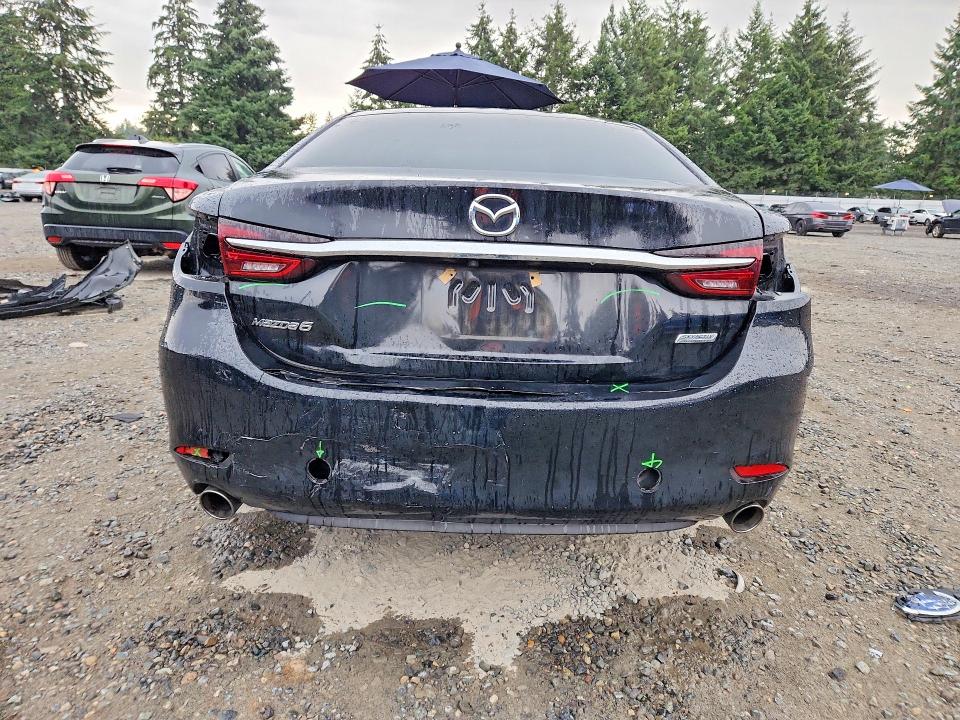 2018 Mazda 6 VIN JM1GL1VM1J1312329 COPART salvage auction — REAR END, Wa - Bill Of Sale, sold $900 on 2026-07-24 (photo 6)