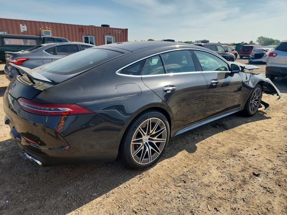 2022 Mercedes-benz AMG GT VIN W1K7X6BB7NA048971 COPART salvage auction — FRONT END, Il - Salvage Certificate, sold $700 on 2026-07-28 (photo 3)