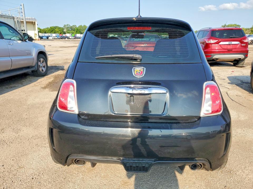 2012 Fiat 500 VIN 3C3CFFFH9CT185933 COPART salvage auction — MECHANICAL, Il - Certificate Of Title, sold $350 on 2026-08-03 (photo 6)