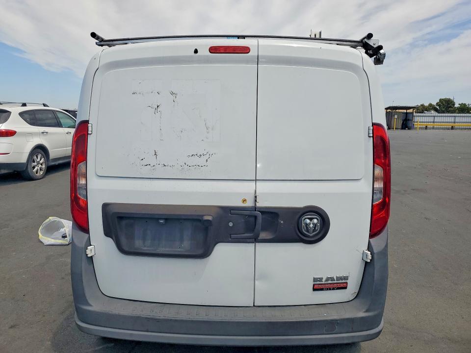 2016 Ram Promaster city VIN ZFBERFAT7G6B09768 COPART salvage auction — MECHANICAL, Ca - Dis/Dlr/Exp Only Clean Title, sold $600 on 2026-07-20 (photo 6)