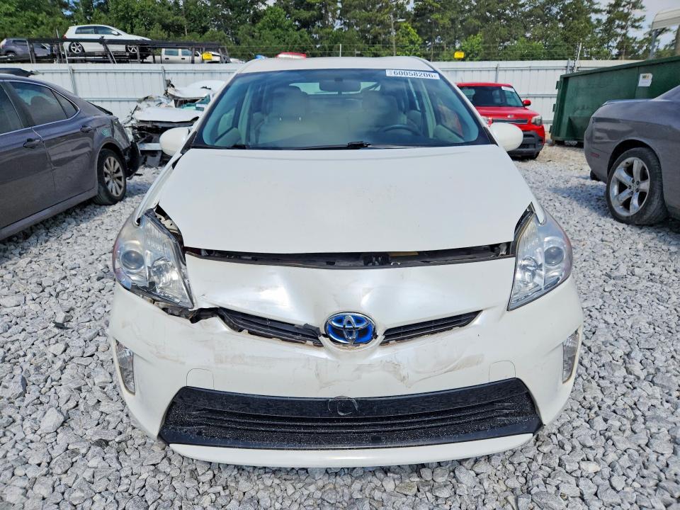 2012 Toyota Prius VIN JTDKN3DU1C5512849 COPART salvage auction — FRONT END, Ga - Cert Of Title-Salvage, sold $1,700 on 2026-07-30 (photo 5)