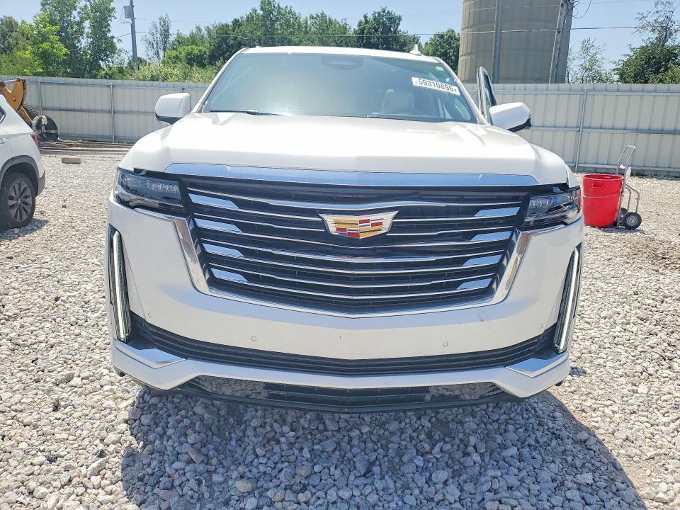 2024 Cadillac Escalade VIN 1GYS4DKL6RR282708 COPART salvage auction — SIDE, Mi - Cert Of Title-Salvage Vehicle, sold $18,300 on 2026-07-30 (photo 5)