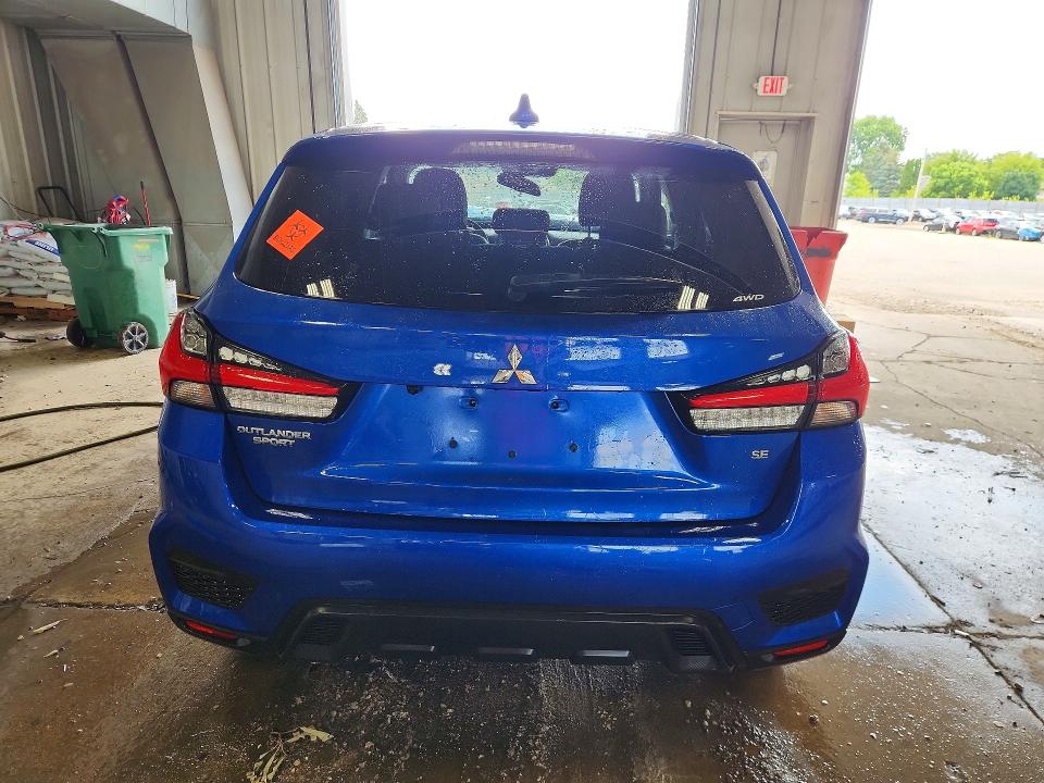 2025 Mitsubishi Outlander sport VIN JA4ARUAUXSU011807 COPART salvage auction — FRONT END, MN - CERT OF TITLE-SALVAGE (P), sold $4,100 on 2026-07-13 (photo 6)
