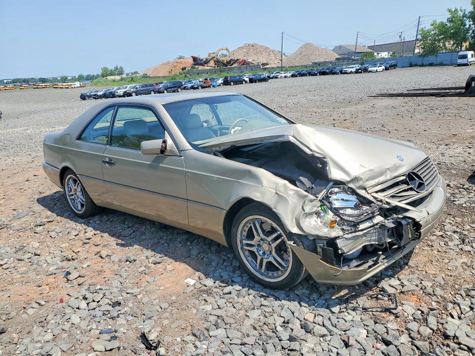 1998 Mercedes-benz Cl-class VIN WDBGA70G0WA391704 COPART salvage auction — FRONT END, NY - MV-907A SALVAGE CERTIFICATE, sold $925 on 2026-07-16 (photo 4)