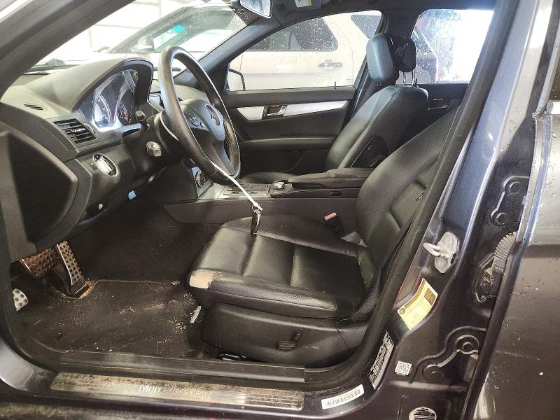 2011 Mercedes-benz C class VIN WDDGF5EB3BR168675 COPART salvage auction — REAR END, Tx - Dealer Only Clean Title (P), sold $525 on 2026-08-14 (photo 7)