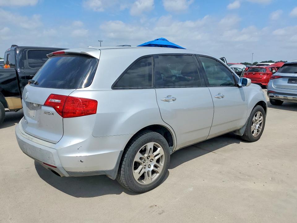 2007 Acura Mdx VIN 2HNYD28487H532283 COPART salvage auction — NORMAL WEAR, TX - CERTIFICATE OF TITLE (P), sold $350 on 2026-09-17 (photo 3)