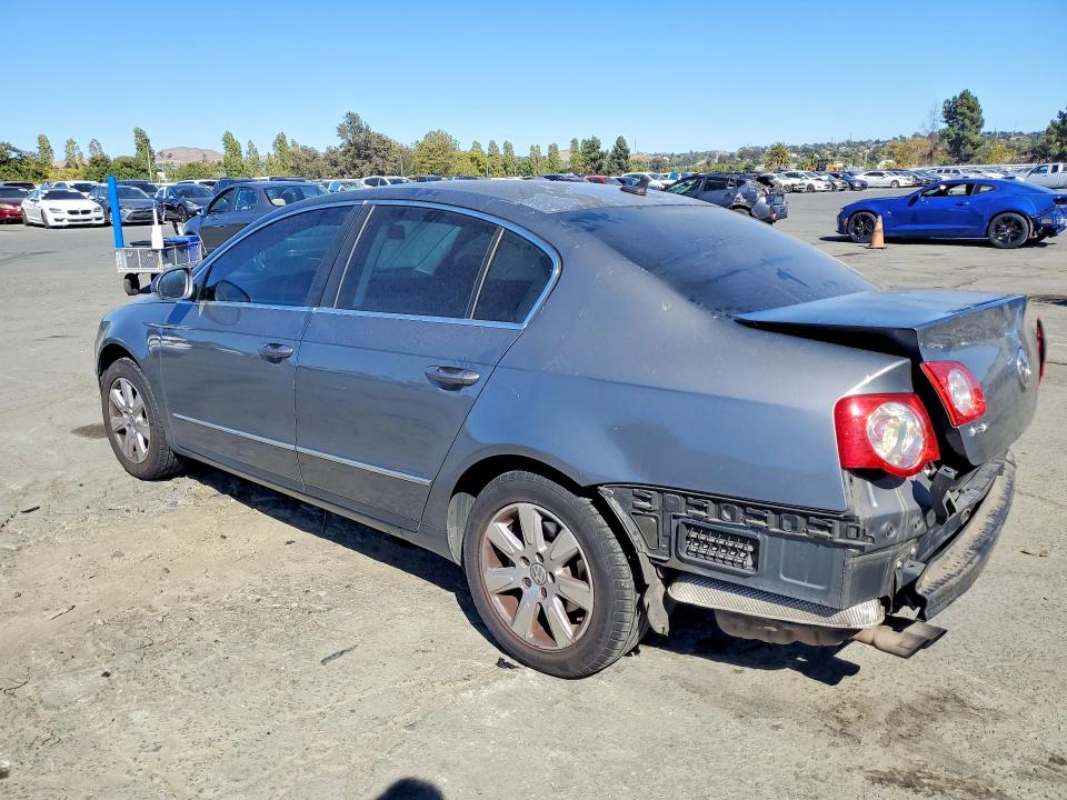 2007 Volkswagen Passat VIN WVWEK73C37P056028 COPART salvage auction — REAR END, CA - SALVAGE CERTIFICATE, sold $125 on 2026-08-14 (photo 2)