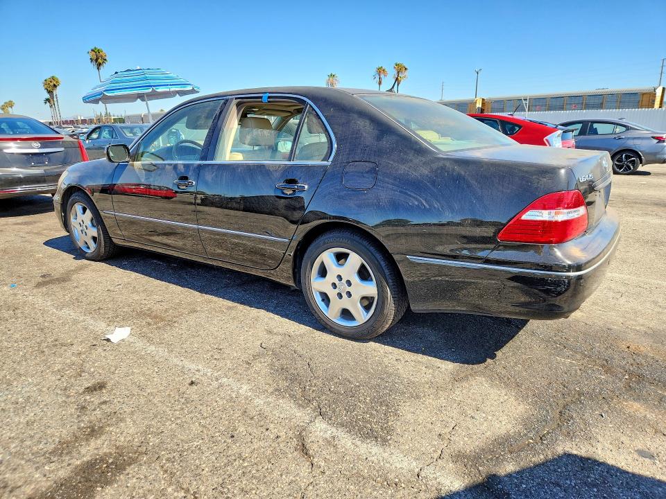 2005 Lexus Ls 430 VIN JTHBN36F350177364 COPART salvage auction — MINOR DENT/SCRATCHES, CA - DIS/DLR/EXP ONLY CLEAN TITLE, sold $10,200 on 2026-07-17 (photo 2)