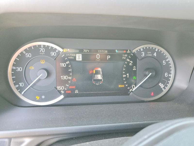 2023 Land rover Defender VIN SALE27EU6P2202823 COPART salvage auction — MINOR DENT/SCRATCHES, Salvage Title, sold $5,000 on 2026-07-27 (photo 9)