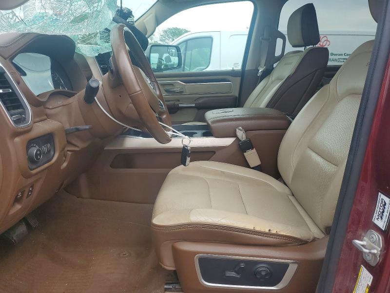 2019 Ram 1500 VIN 1C6SRFJT9KN718881 COPART salvage auction — FRONT END, Ia - Salvage W/Salvage History, sold $9,600 on 2026-07-31 (photo 7)
