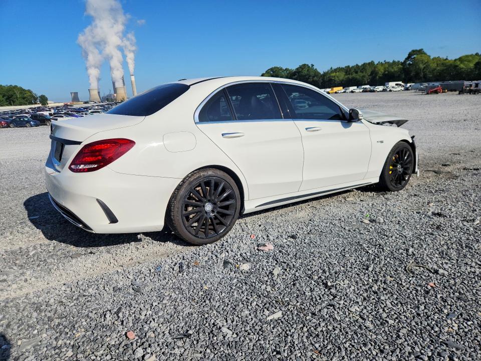 2015 Mercedes-benz Cls-klasse VIN 55SWF6GB8FU010075 COPART salvage auction — FRONT END, Ga - Cert Of Title-Salvage, sold $3,050 on 2026-08-20 (photo 3)