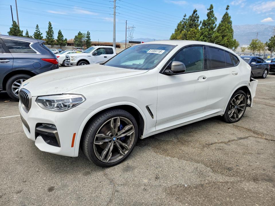 2020 BMW X4 VIN 5UX2V5C01L9B12035 — COPART salvage auction photo