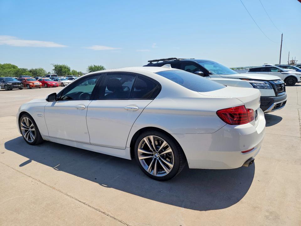 2016 BMW 5er VIN WBA5A5C52GG354902 COPART salvage auction — NORMAL WEAR, Tx - Certificate Of Title, sold $4,250 on 2026-07-20 (photo 2)