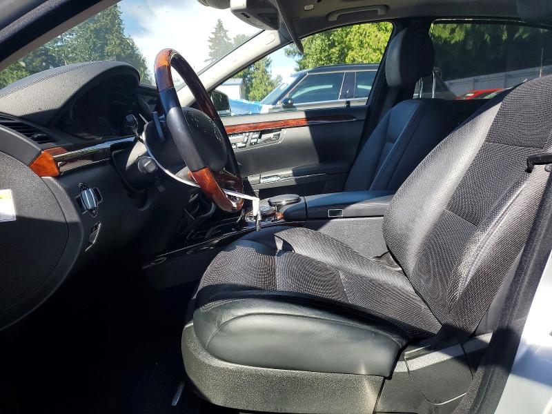 2010 Mercedes-benz S class VIN WDDNG9FB7AA300554 COPART salvage auction — REAR END, WA - BILL OF SALE, sold $550 on 2026-08-17 (photo 7)