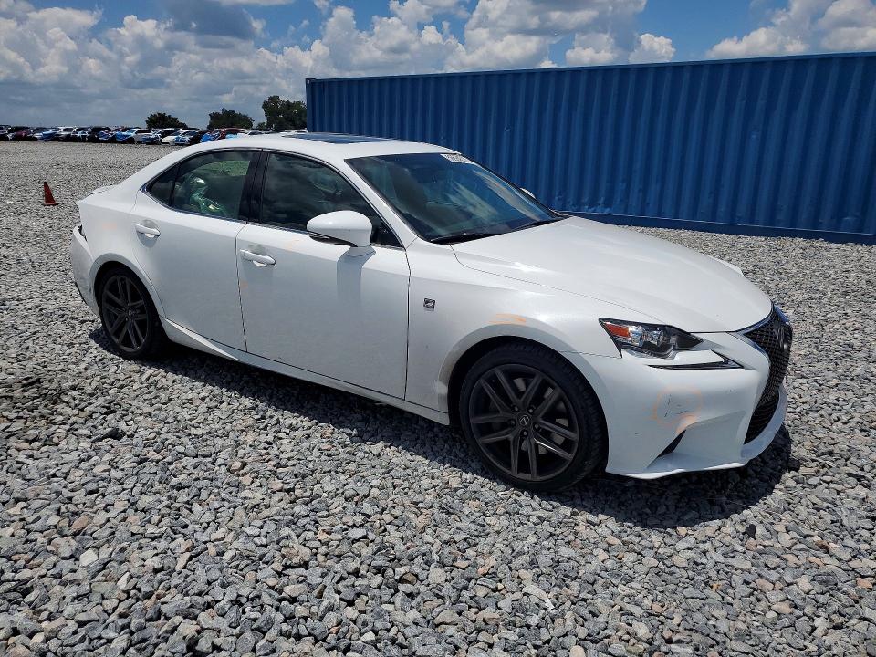 2016 Lexus Is VIN JTHBE1D23G5025353 COPART salvage auction — REAR END, Fl - Cert Of Title Slvg Rebuildable, sold $12,200 on 2026-07-14 (photo 4)
