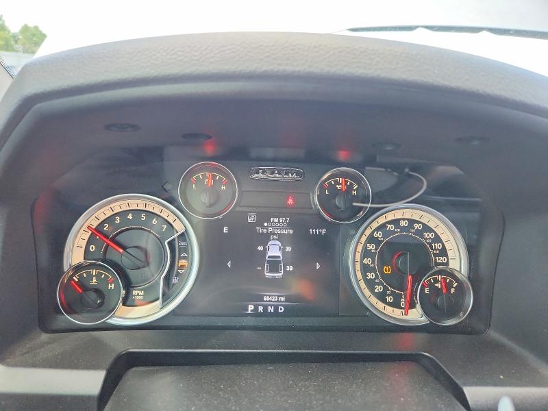 2017 Ram 1500 VIN 3C6RR7LT8HG593293 COPART salvage auction — REAR END, Co - Salvage Title, sold $10,000 on 2026-08-03 (photo 9)
