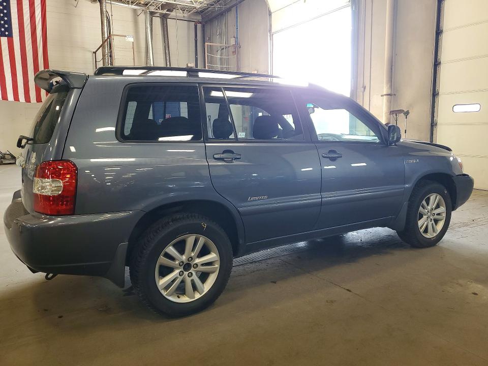 2006 Toyota Highlander hybrid VIN JTEEW21A260033755 COPART salvage auction — FRONT END, MN - CERT OF TITLE-PRIOR SALVAGE, sold $200 on 2026-07-28 (photo 3)