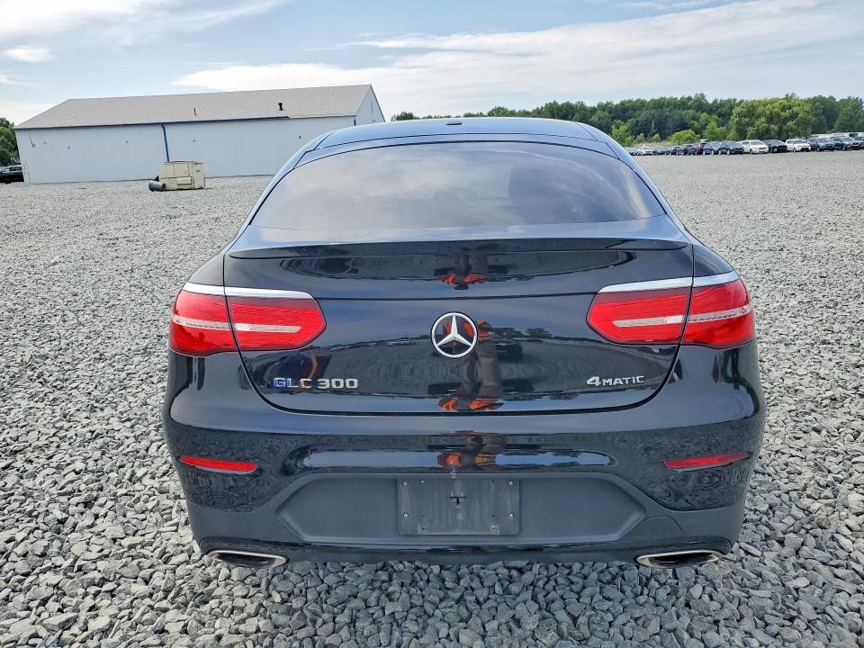 2018 Mercedes-benz Glc coupe VIN WDC0J4KB9JF353154 COPART salvage auction — HAIL, Oh - Cert Of Title-Salvage, sold $16,700 on 2026-08-13 (photo 6)