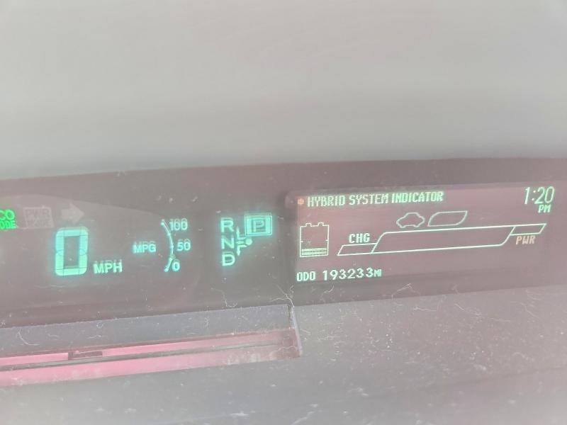 2012 Toyota Prius VIN JTDKN3DU3C1488853 COPART salvage auction — MINOR DENT/SCRATCHES, Tx - Certificate Of Title, sold $725 on 2026-07-30 (photo 9)