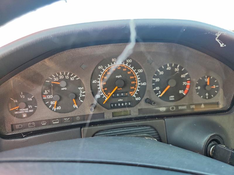 1992 Mercedes-benz 300 VIN WDBGA32E0NA020836 COPART salvage auction — MINOR DENT/SCRATCHES, Fl - Certificate Of Title, sold $425 on 2026-07-24 (photo 9)