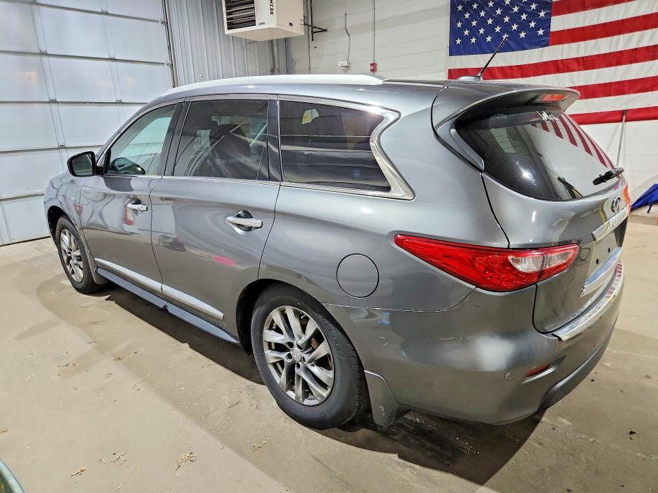 2015 Infiniti Qx60 VIN 5N1AL0MM7FC548234 COPART salvage auction — MECHANICAL, Nh - Certificate Of Title, sold $900 on 2026-07-23 (photo 2)