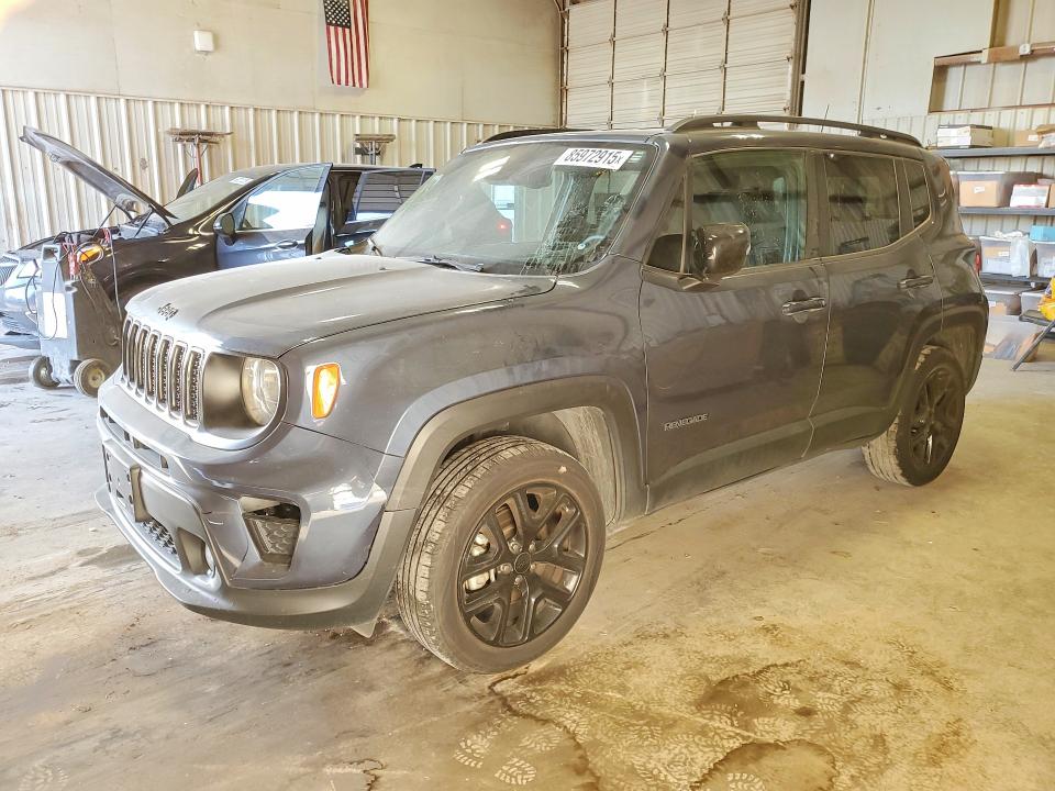 2022 Jeep Renegade VIN ZACNJDE17NPN96542 COPART salvage auction — HAIL, Tx - Certificate Of Title (P), sold $7,500 on 2026-07-21 (photo 1)
