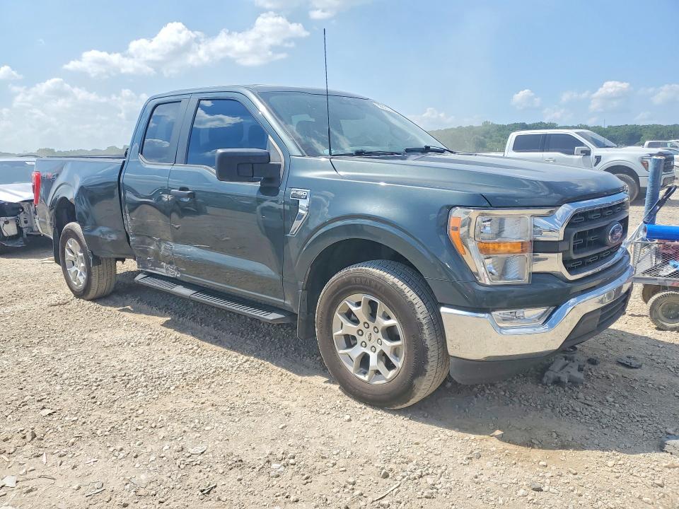 2021 Ford F-150 VIN 1FTFX1E50MKE48135 COPART salvage auction — SIDE, Ks - Cert Of Title-Salvage, sold $9,400 on 2026-07-30 (photo 4)