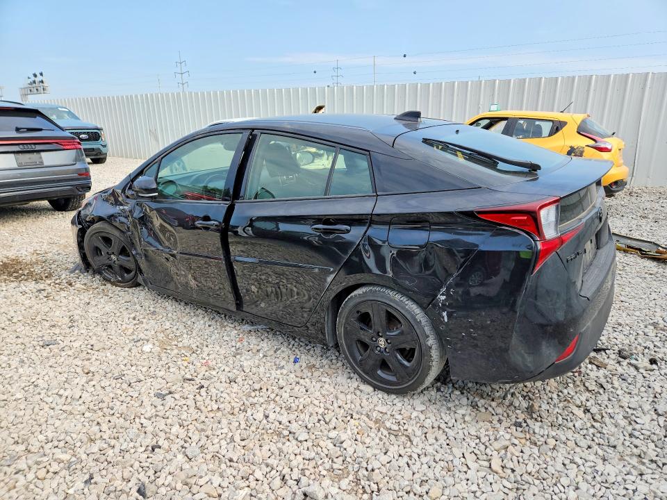 2022 Toyota Prius VIN JTDKAMFU9N3174095 COPART salvage auction — FRONT END, Oh - Cert Of Title-Salvage, sold $600 on 2026-07-24 (photo 2)