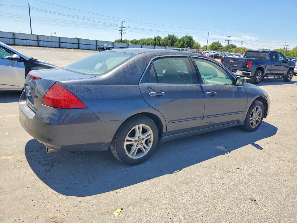 2007 Honda Accord VIN 1HGCM56307A216422 COPART salvage auction — FRONT END, Id - Certificate Of Title, sold $500 on 2026-07-09 (photo 3)