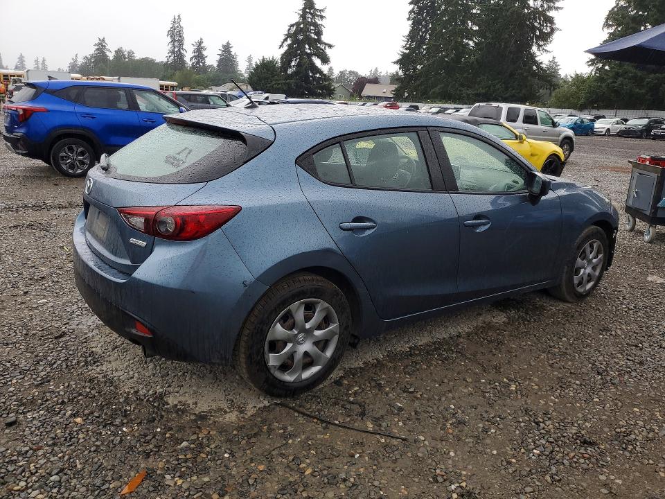 2015 Mazda 3 VIN JM1BM1K70F1245672 COPART salvage auction — FRONT END, WA - BILL OF SALE, sold $525 on 2026-07-24 (photo 3)