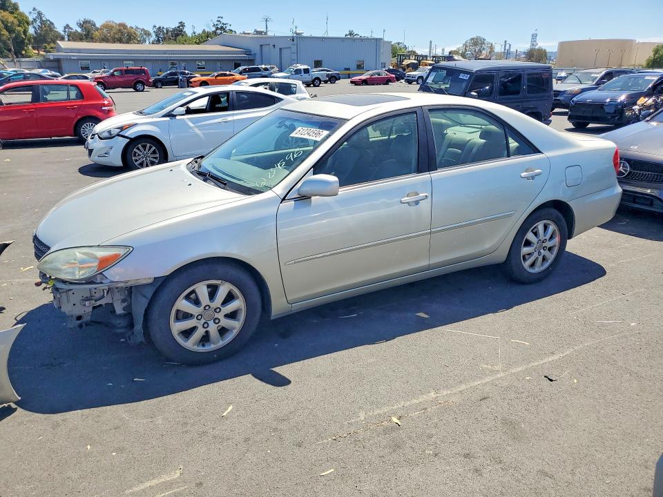 2002 Toyota Camry VIN JTDBF30K120037362 COPART salvage auction — FRONT END, CA - SALVAGE CERTIFICATE, sold $625 on 2026-07-22 (photo 1)