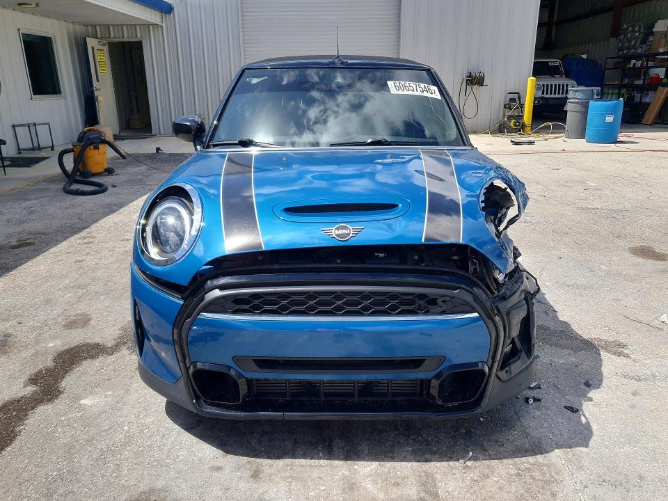 2022 Mini Cooper VIN WMW43DL01N3N81362 COPART salvage auction — FRONT END, Fl - Cert Of Title Slvg Rebuildable, sold $5,300 on 2026-08-12 (photo 5)