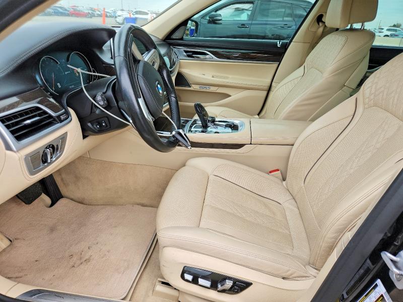 2018 BMW 7er VIN WBA7J2C52JG938408 COPART salvage auction — HAIL, Co - Certificate Of Title, sold $12,000 on 2026-08-13 (photo 7)