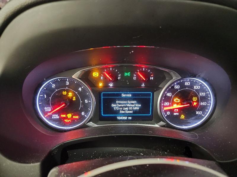 2018 Gmc VIN 3GKALNEU9JL210755 COPART salvage auction — MECHANICAL, Salvage Title, sold $4,900 on 2026-09-06 (photo 9)