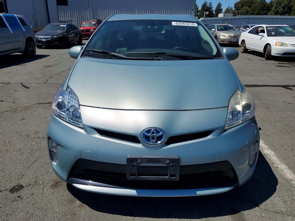2012 Toyota Prius VIN JTDKN3DU8C5507938 COPART salvage auction — SIDE, Co - Dis/Dlr/Exp Only Clean Title, sold $2,900 on 2026-07-31 (photo 5)