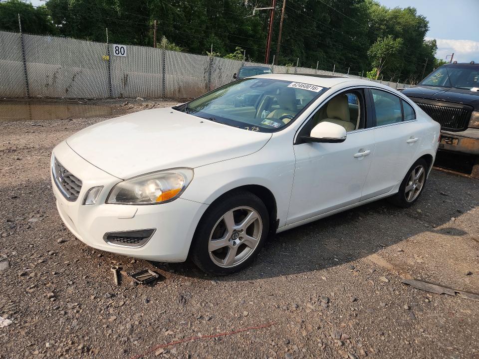 2012 Volvo S60 VIN YV1622FS8C2093796 COPART salvage auction — FRONT END, Pa - Certificate Of Salvage, sold $425 on 2026-08-05 (photo 1)
