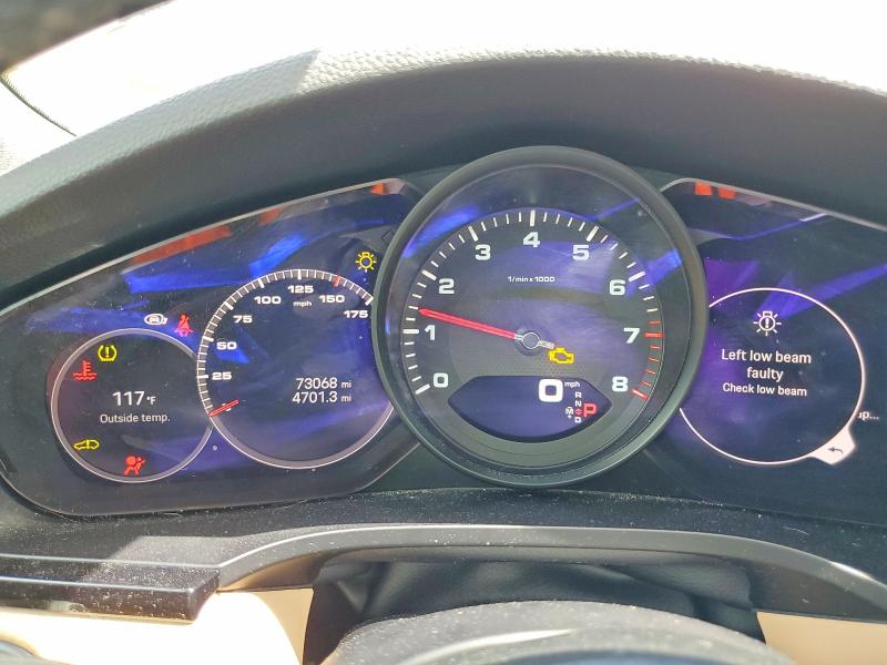 2022 Porsche Cayenne VIN WP1AA2AY4NDA04083 COPART salvage auction — FRONT END, Fl - Cert Of Title Slvg Rebuildable, sold $11,600 on 2026-08-21 (photo 9)