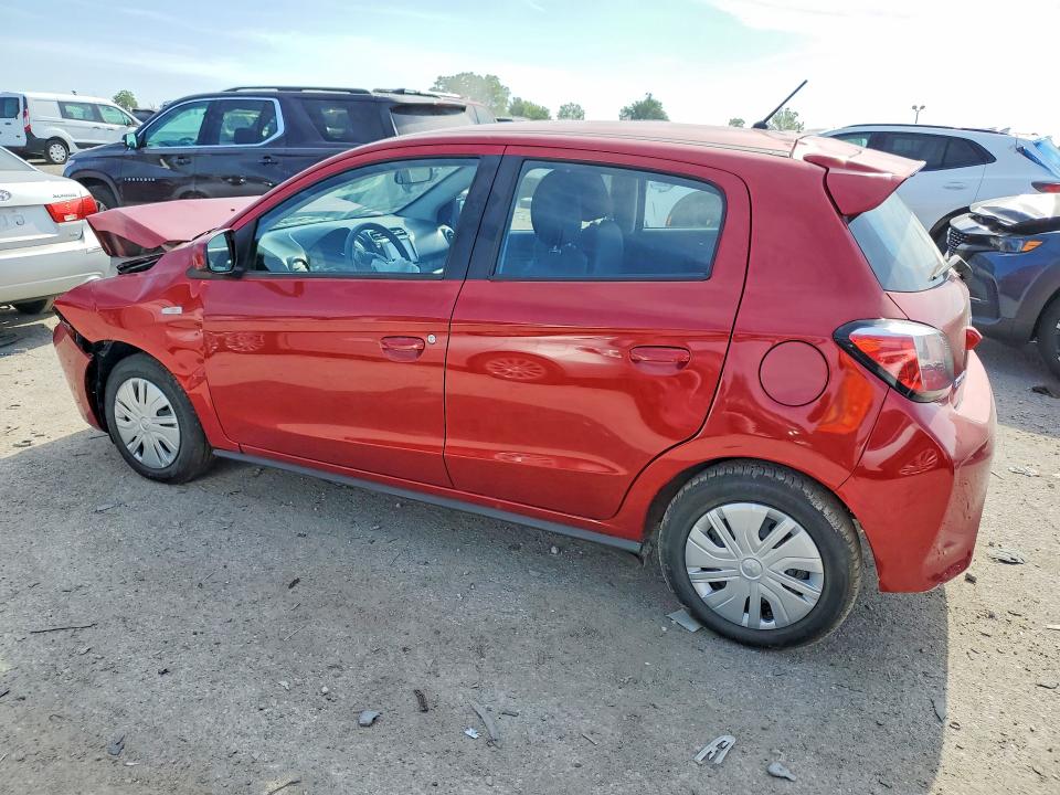 2024 Mitsubishi Mirage VIN ML32AUHJ4RH017685 COPART salvage auction — FRONT END, Az - Cert Of Title - Salvage, sold $2,250 on 2026-07-24 (photo 2)