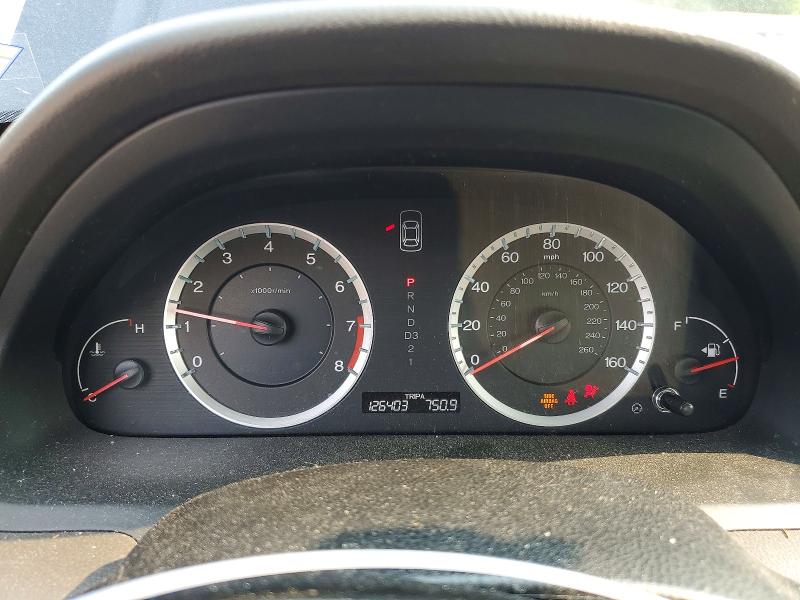 2009 Honda Accord VIN 1HGCP26469A025329 COPART salvage auction — FRONT END, Ma - Cert Of Title-Reconstrctd Coll, sold $1,450 on 2026-08-01 (photo 9)
