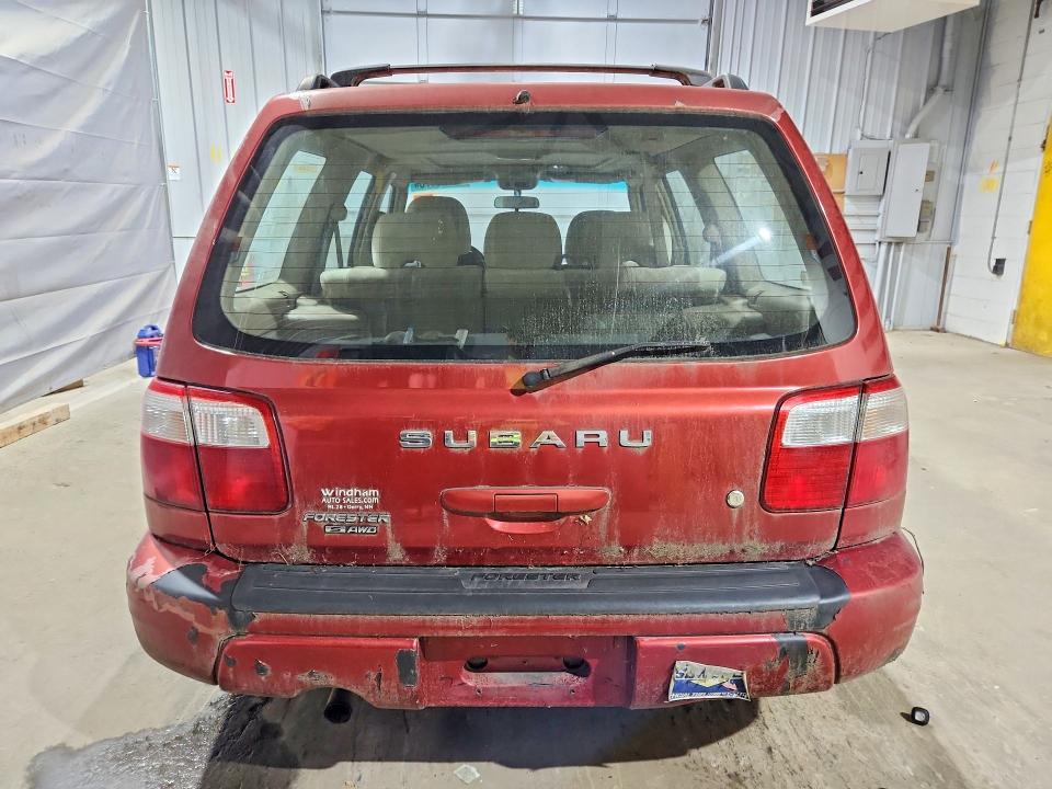 2002 Subaru Forester VIN JF1SF656X2H730399 COPART salvage auction — NORMAL WEAR, Nh - Certificate Of Title, sold $100 on 2026-07-30 (photo 6)