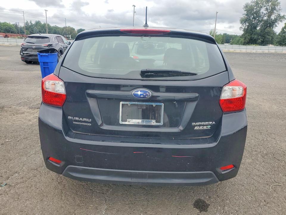 2015 Subaru Impreza VIN JF1GPAC65F8314016 COPART salvage auction — FRONT END, Or - Salvage Title Certificate, sold $175 on 2026-07-29 (photo 6)