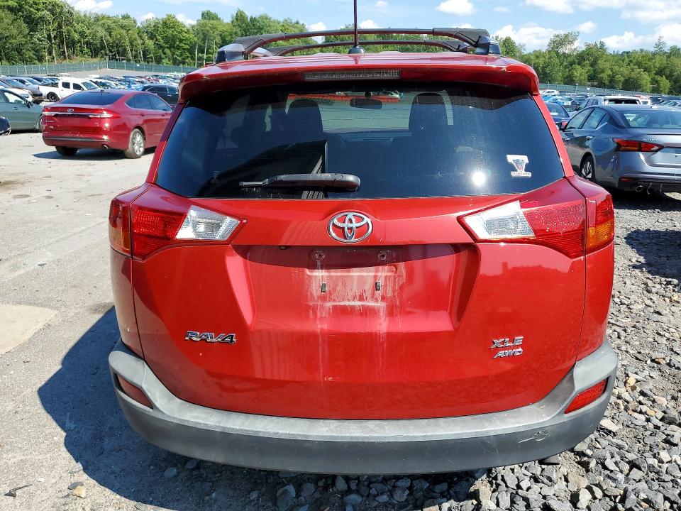 2015 Toyota Rav4 VIN JTMRFREV5FD128847 COPART salvage auction — FRONT END, PA - CERTIFICATE OF SALVAGE, sold $1,250 on 2026-07-22 (photo 6)