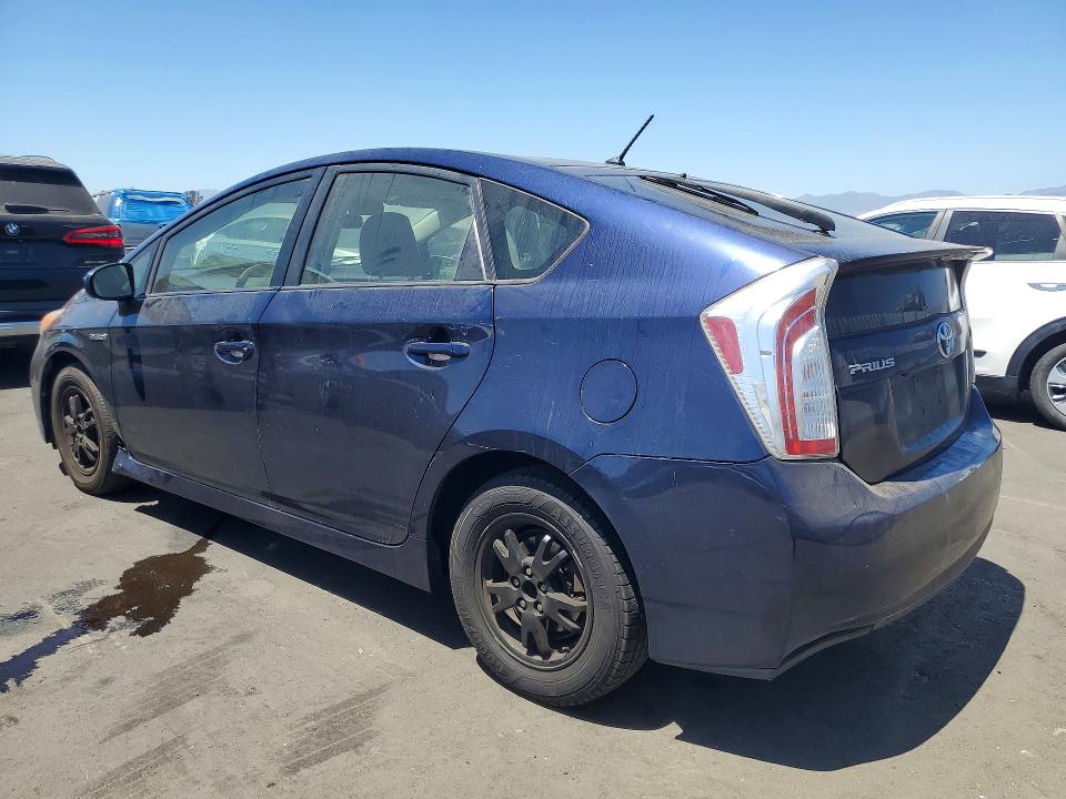 2015 Toyota Prius VIN JTDKN3DU3F0471979 COPART salvage auction — VANDALISM, Ca - Salvage Certificate, sold $1,100 on 2026-07-15 (photo 2)