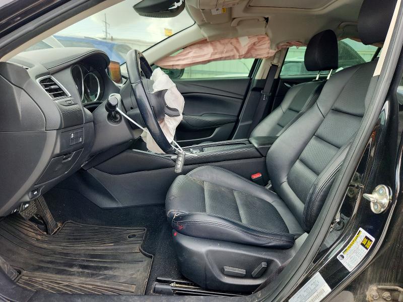 2017 Mazda 6 VIN JM1GL1V50H1113565 COPART salvage auction — FRONT END, Tx - Salvage Vehicle Title, sold $200 on 2026-07-28 (photo 7)